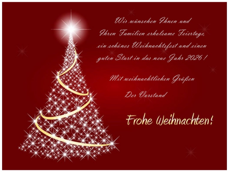 Weihnachtsgruß 2025